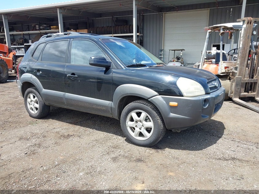 2005 Hyundai Tucson Gls/Lx black other gasoline KM8JN72D25U188241 photo #1