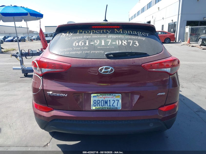 2016 HYUNDAI TUCSON SE - KM8J3CA44GU063230