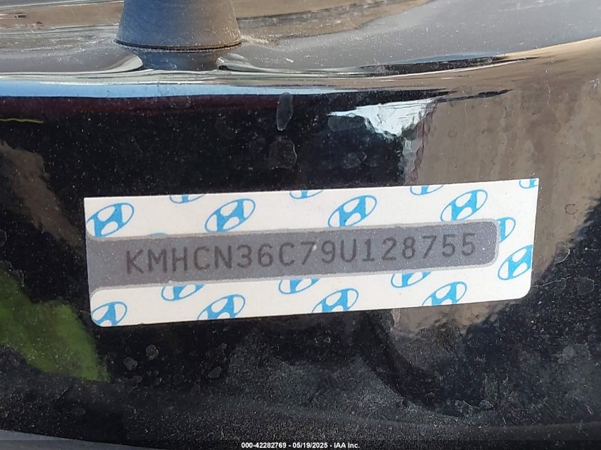 2009 Hyundai Accent Se VIN: KMHCN36C79U128755 Lot: 42282769