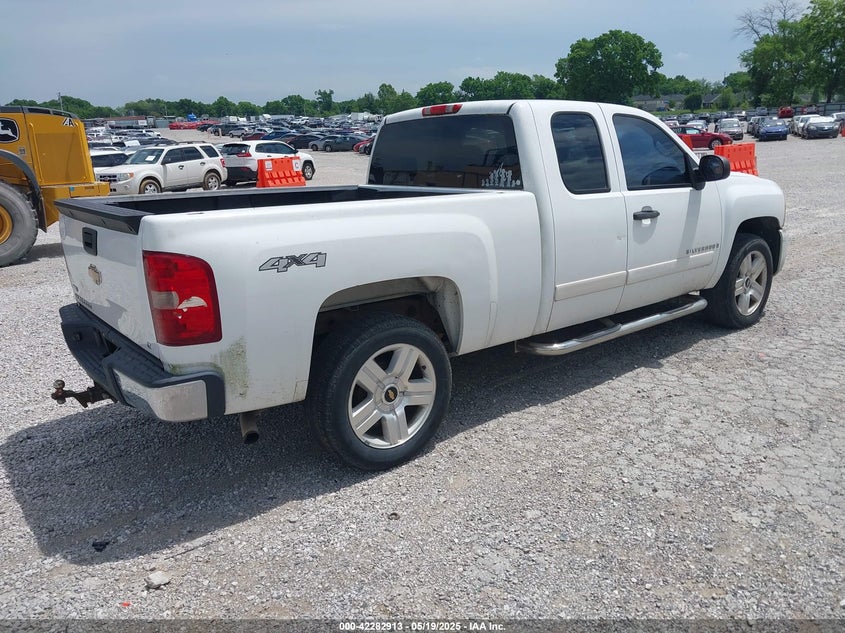 2008 CHEVROLET SILVERADO 1500 VIN: 1GCEK19068Z255574