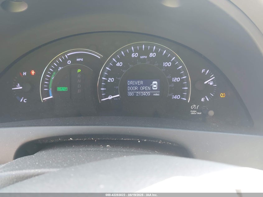 2011 TOYOTA CAMRY HYBRID VIN: 4T1BB3EK2BU139312