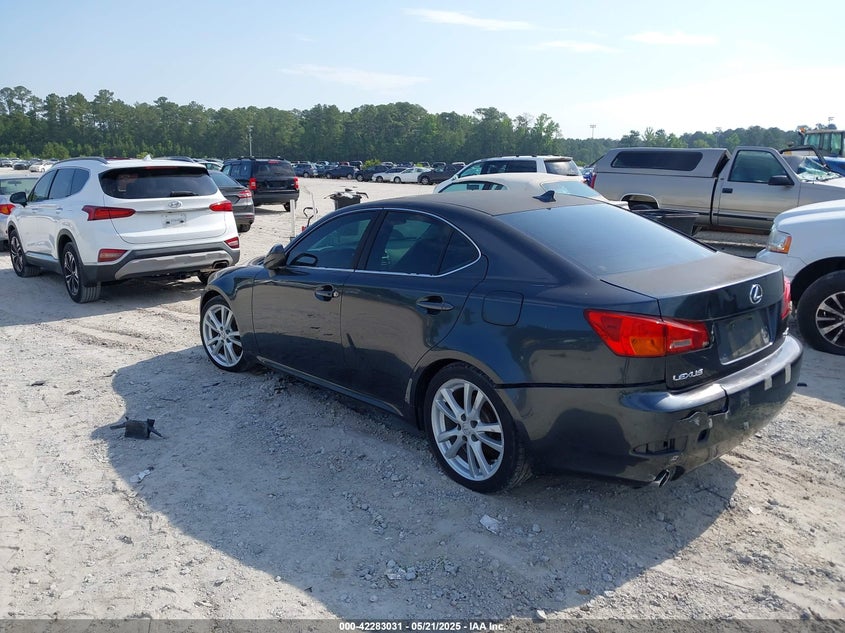 2009 LEXUS IS 250 VIN: JTHBK262772047403