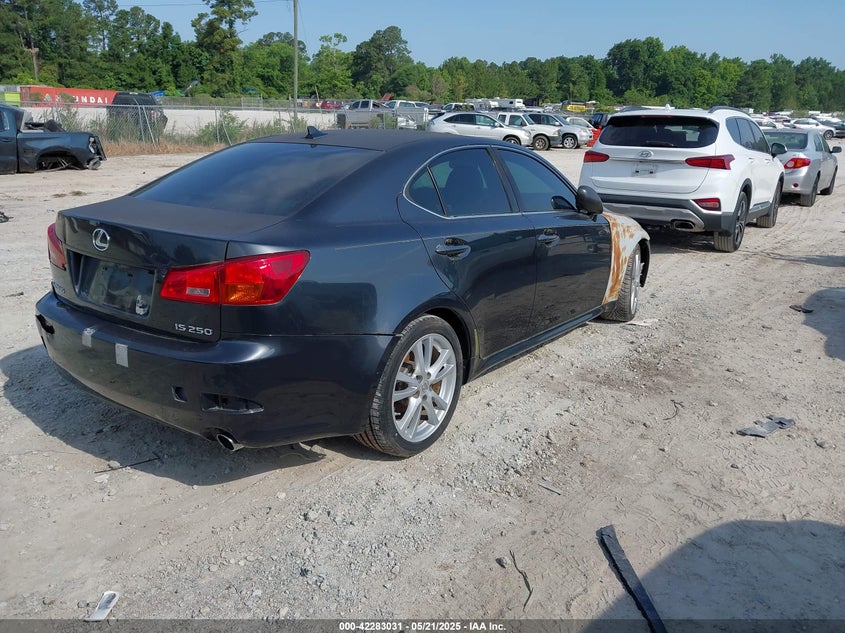 2009 LEXUS IS 250 VIN: JTHBK262772047403
