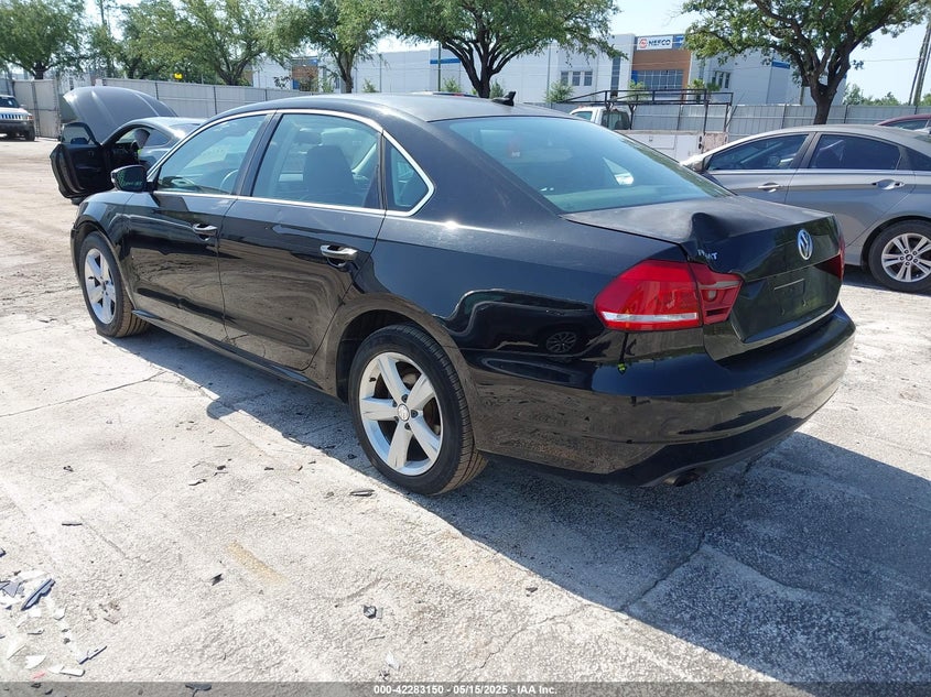 2015 VOLKSWAGEN PASSAT VIN: 1VWAS7A33FC106382