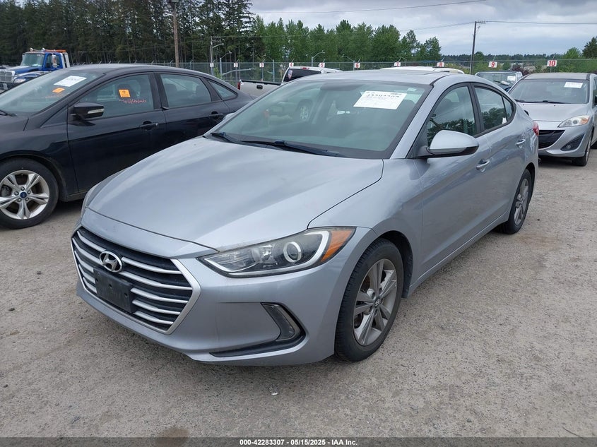 Vin: 5npd84lf8hh202097, lot: 42775436, hyundai elantra value edition 20172