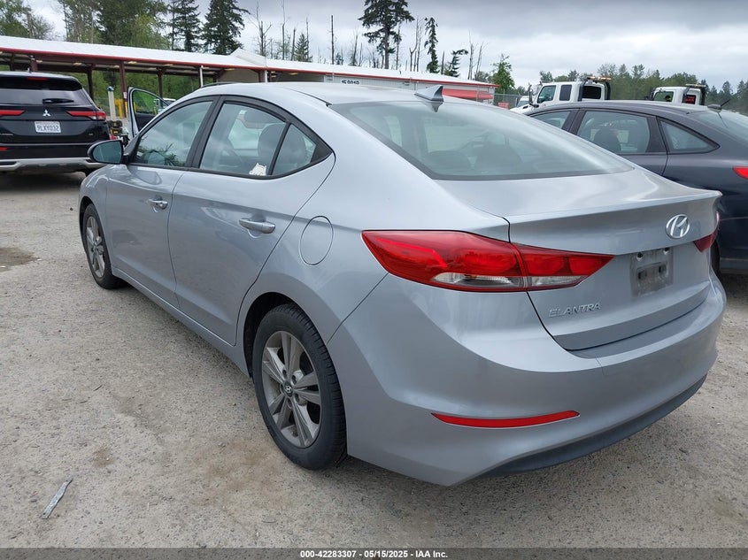 Vin: 5npd84lf8hh202097, lot: 42775436, hyundai elantra value edition 20173