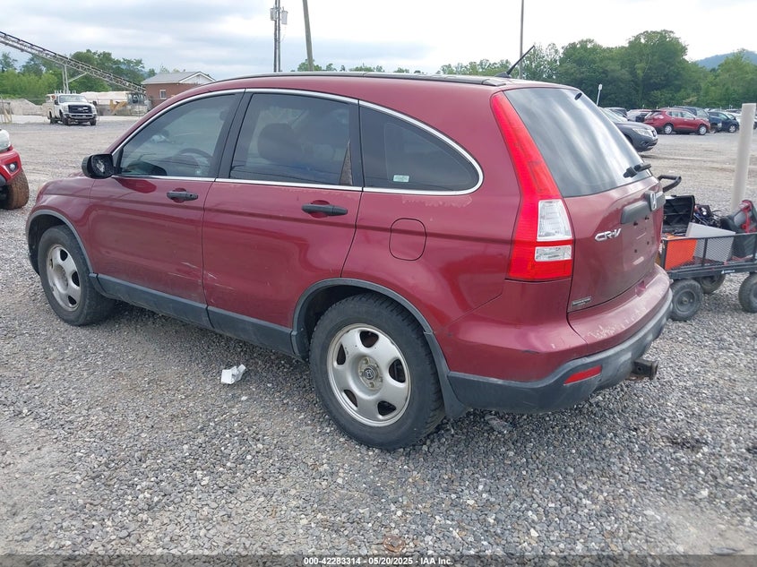 2007 HONDA CR-V VIN: JHLRE38387C008724