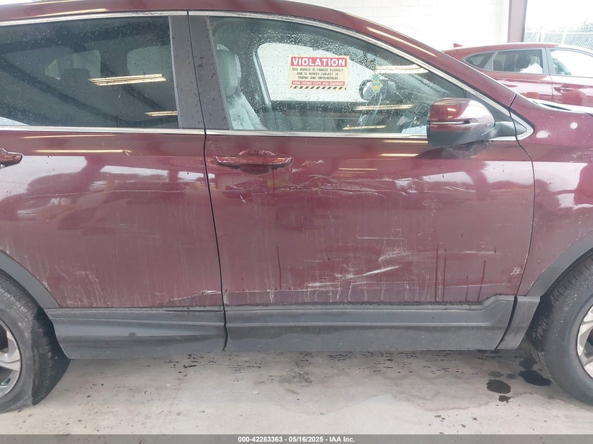 VIN 5J6RW2H86JL007136 2018 HONDA CR-V EX-L/EX-L NAVI