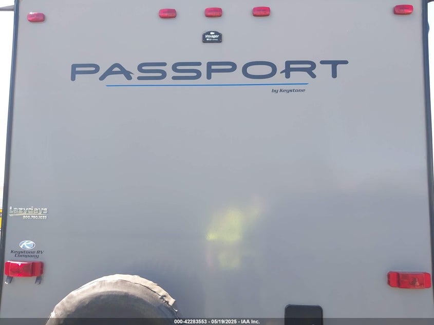 2020 PASS 2210RB VIN: 4YDT22127LK412697
