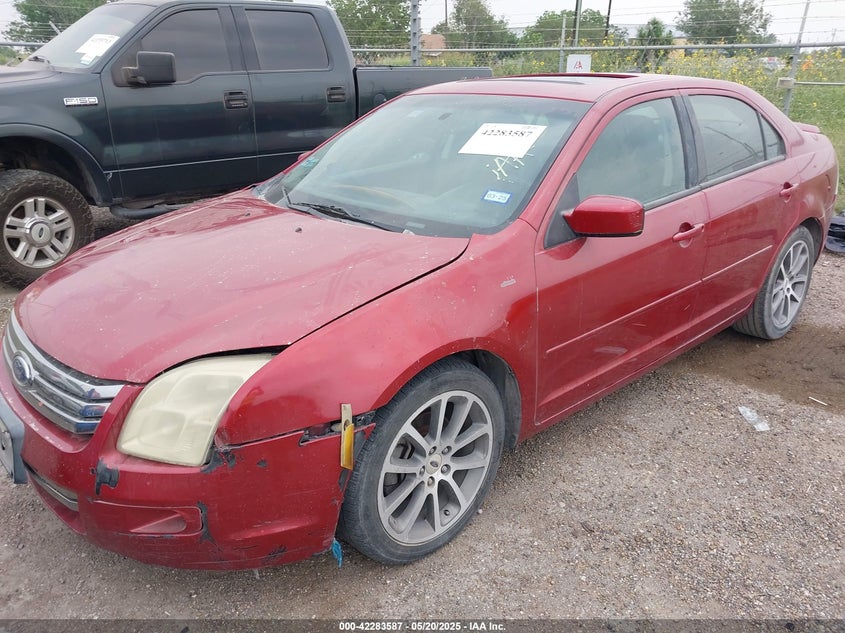 2008 FORD FUSION VIN: 3FAHP07148R235421
