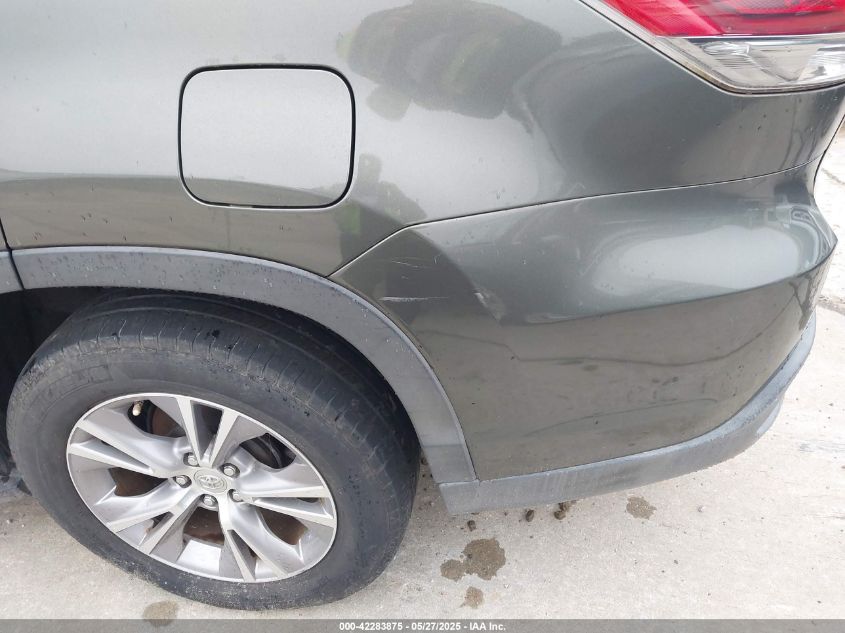 2014 Toyota Highlander Le Plus V6 VIN: 5TDZKRFH1ES019454 Lot: 42283875