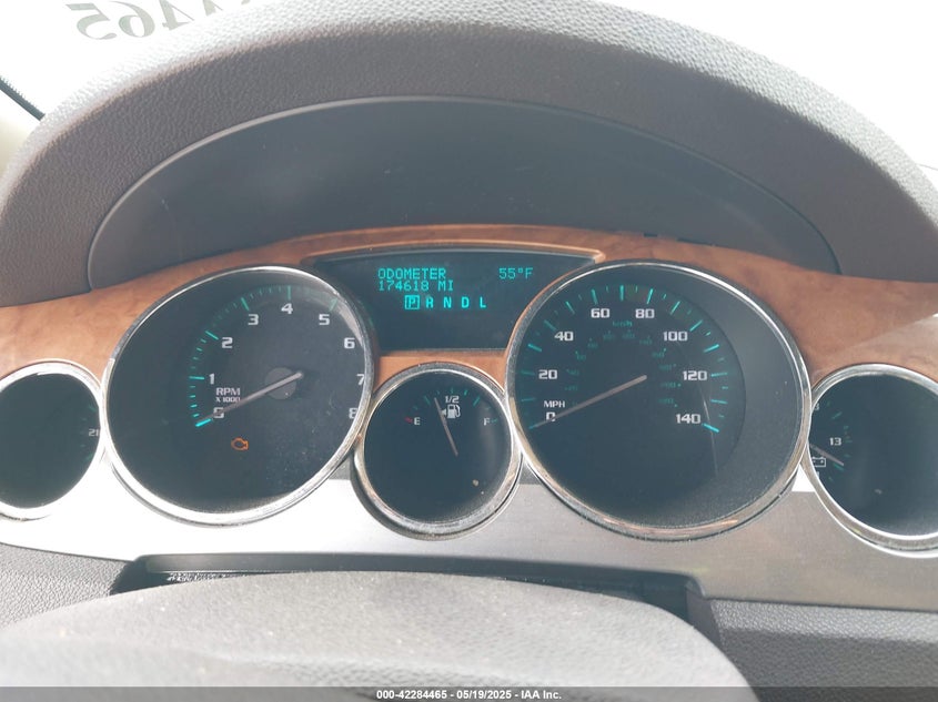 2008 BUICK ENCLAVE VIN: 5GAER13748J108980