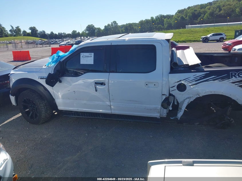 VIN 1FTEW1EF8HKC09462 2017 FORD F-150 LARIAT