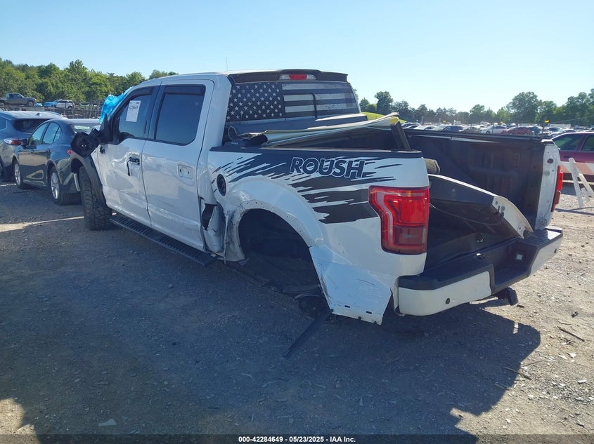 VIN 1FTEW1EF8HKC09462 2017 FORD F-150 LARIAT