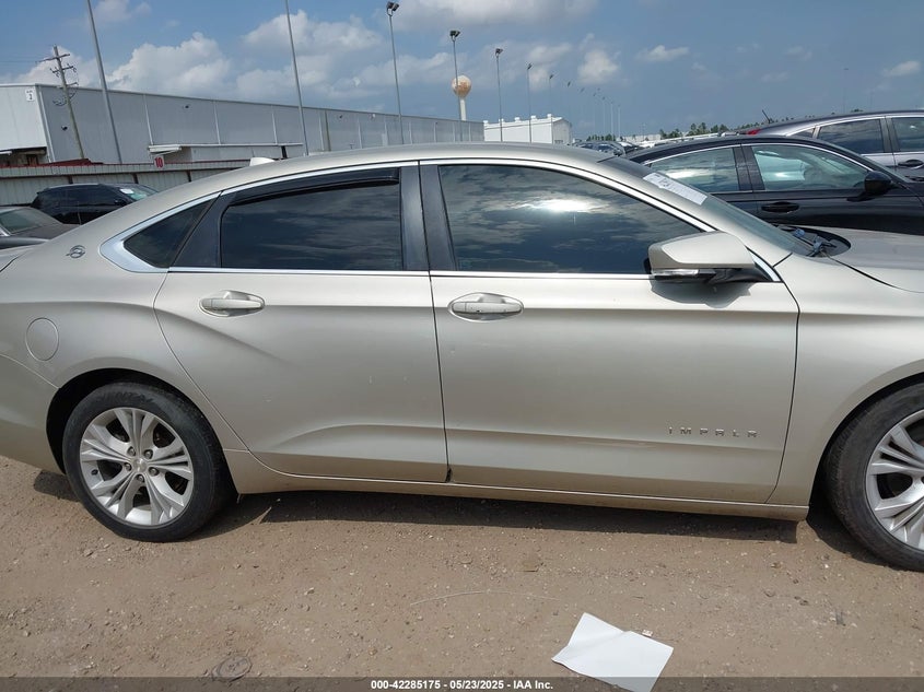 2014 Chevrolet Impala 2Lt VIN: 2G1125S31E9115909 Lot: 42285175