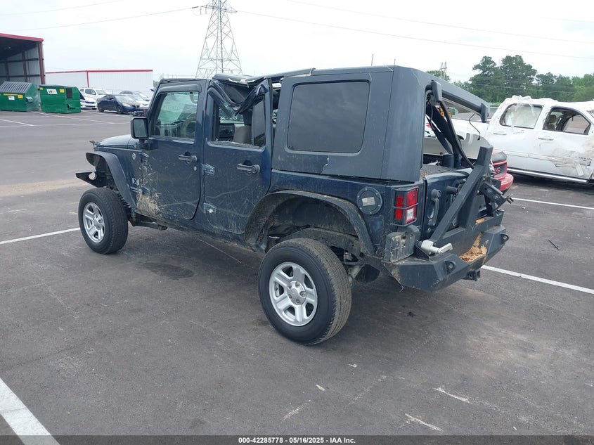 2008 JEEP WRANGLER / VIN: 1J4GA39178L570624