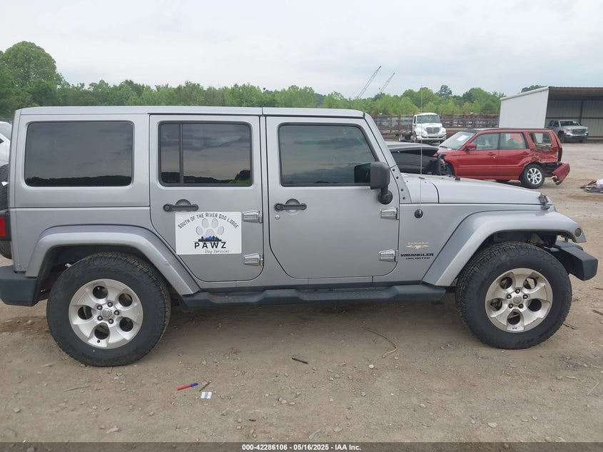 2013 JEEP WRANGLER UNLIMITED SAHARA - 1C4BJWEG5DL604517