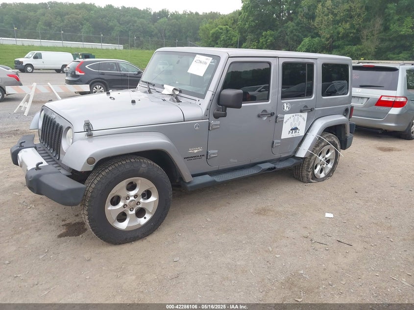 2013 JEEP WRANGLER UNLIMITED SAHARA - 1C4BJWEG5DL604517