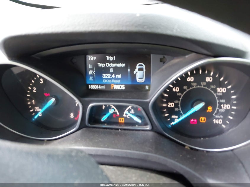 2018 FORD ESCAPE VIN: 1FMCU0GD7JUB59260