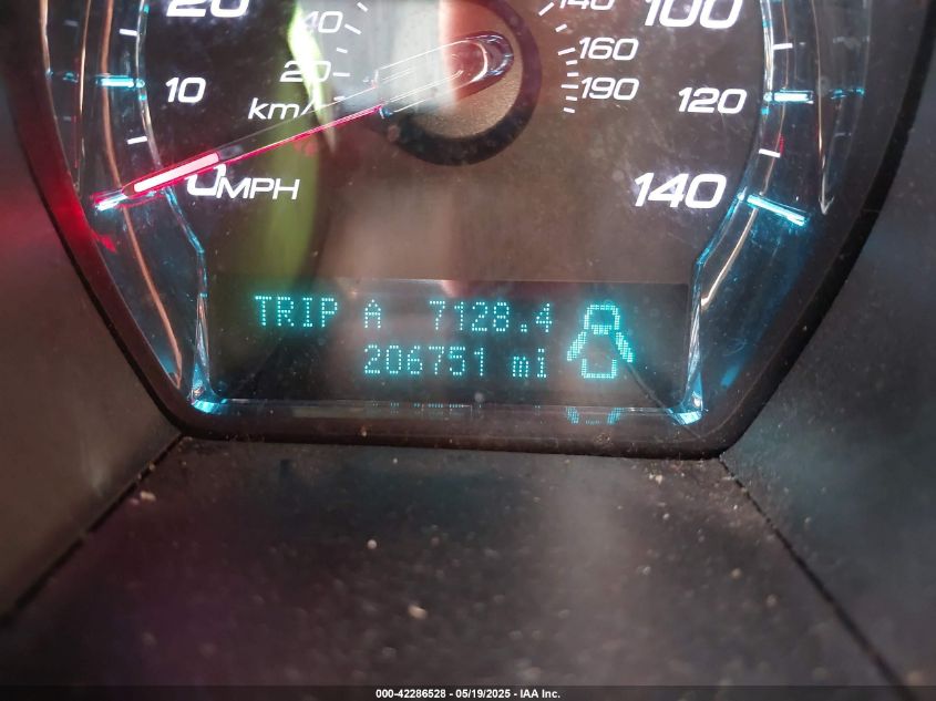 2011 Ford Taurus Limited VIN: 1FAHP2FW7BG167865 Lot: 42286528