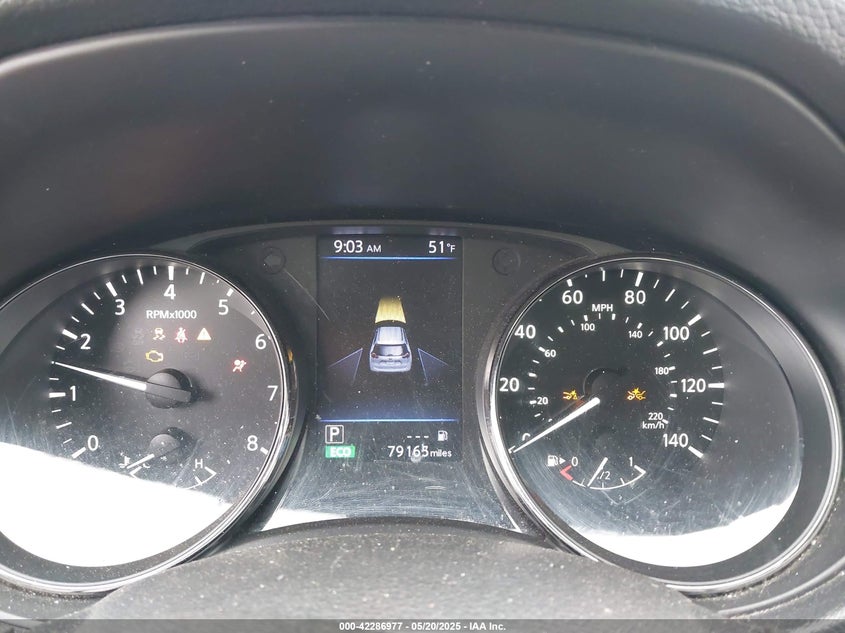 VIN KNMAT2MT7KP500047 2019 NISSAN ROGUE SV