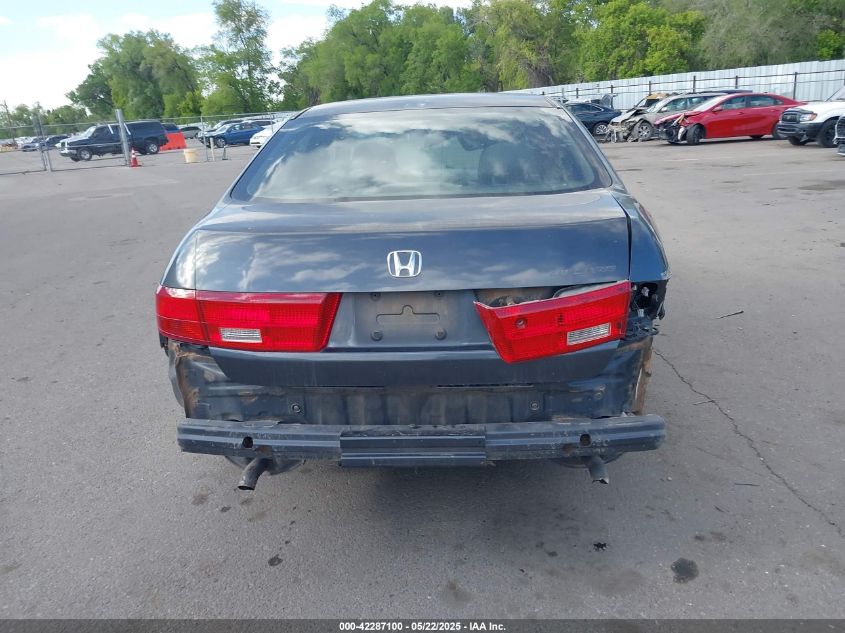 2005 Honda Accord 3.0 Lx VIN: 1HGCM66395A052199 Lot: 42287100