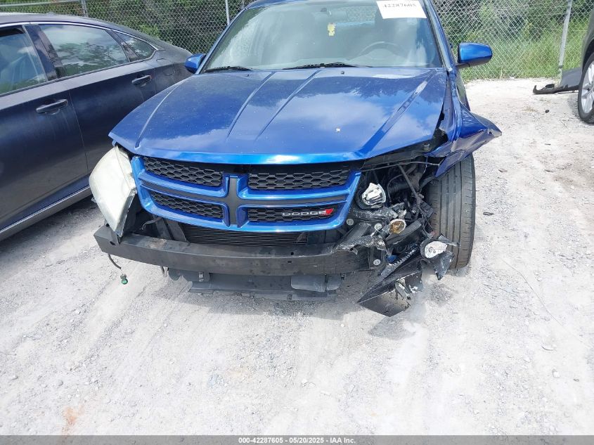 2013 Dodge Avenger Sxt VIN: 1C3CDZCB3DN541057 Lot: 42287605