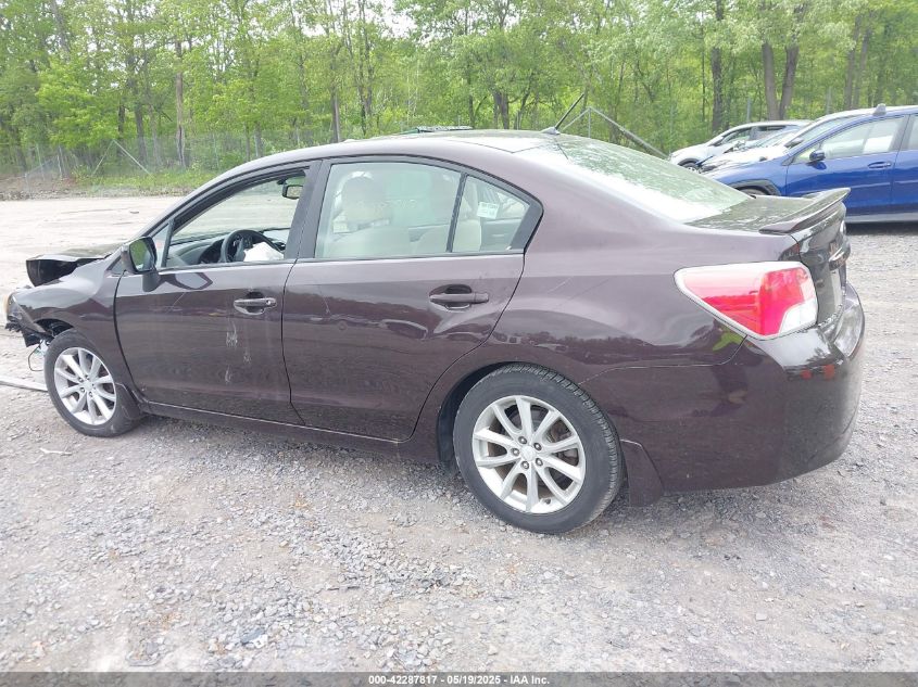 2012 Subaru Impreza 2.0I Premium VIN: JF1GJAC66CH021643 Lot: 42287817
