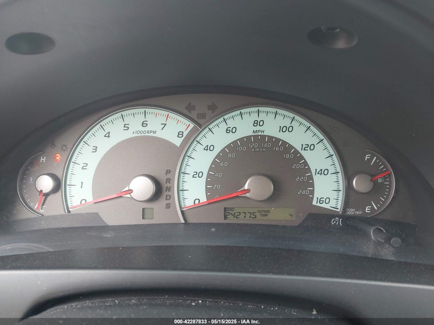 2007 TOYOTA CAMRY VIN: 4T1BK46KX7U035453