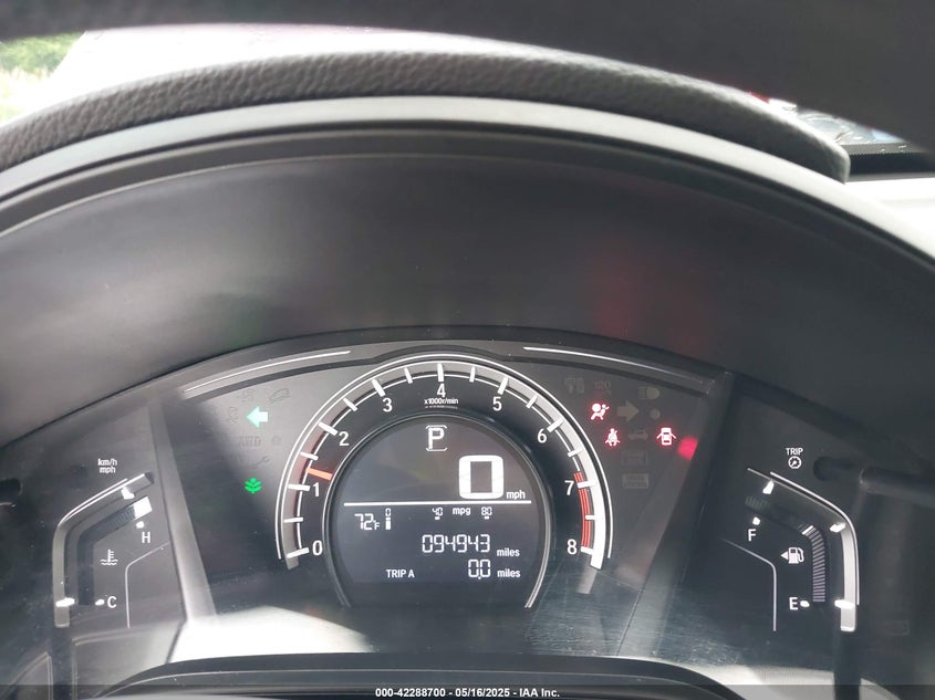 2017 HONDA CR-V VIN: 2HKRW6H31HH219765