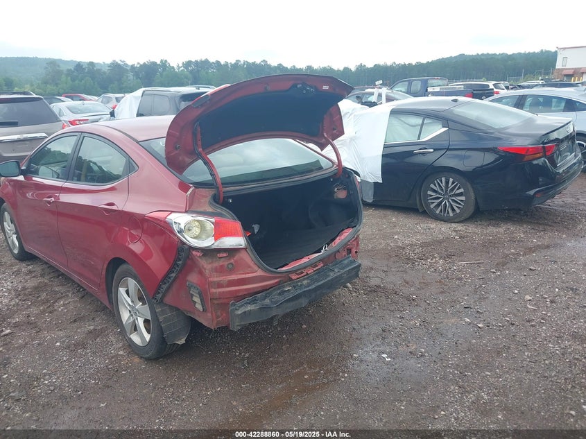 2012 HYUNDAI ELANTRA VIN: KMHDH4AE9CU470306