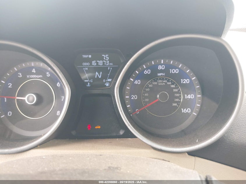 2012 HYUNDAI ELANTRA VIN: KMHDH4AE9CU470306
