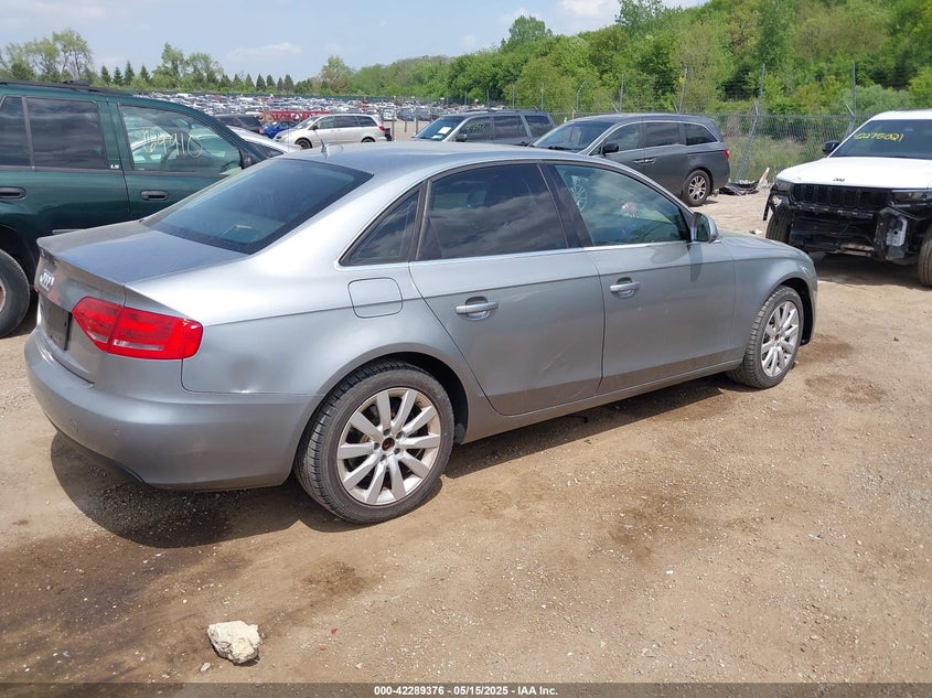 2009 AUDI A4 VIN: WAUSF98K99N022030