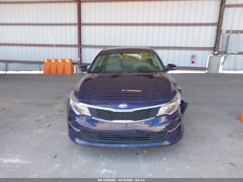 2016 Kia Optima Lx VIN: 5XXGT4L39GG026026 Lot: 42285598