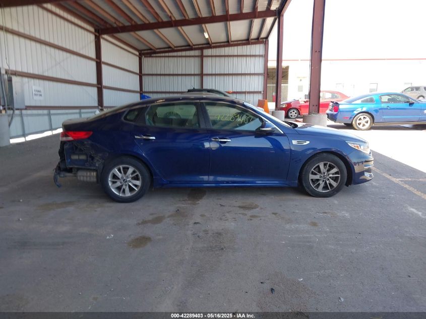 2016 Kia Optima Lx VIN: 5XXGT4L39GG026026 Lot: 42285598