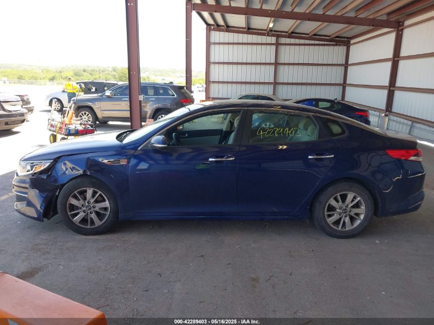 2016 Kia Optima Lx VIN: 5XXGT4L39GG026026 Lot: 42285598