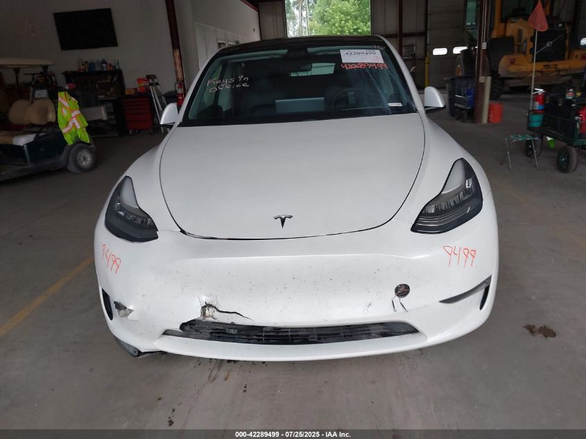 2020 Tesla Model Y Long Range Dual Motor All-Wheel Drive VIN: 5YJYGDEE1LF012853 Lot: 42289499