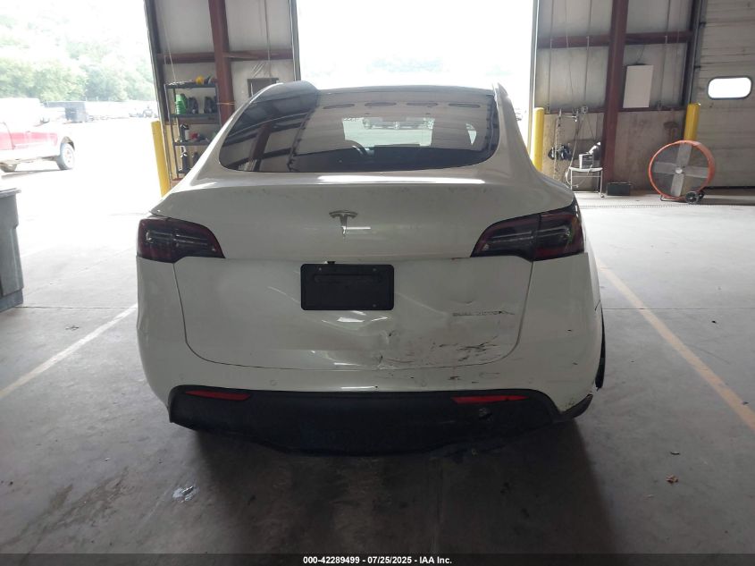 2020 Tesla Model Y Long Range Dual Motor All-Wheel Drive VIN: 5YJYGDEE1LF012853 Lot: 42289499
