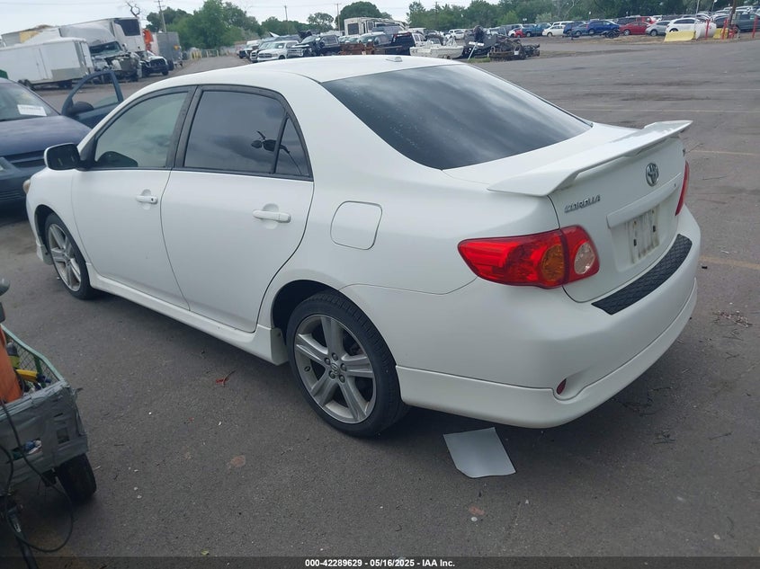 2009 TOYOTA COROLLA VIN: 1NXBE40EX9Z031223