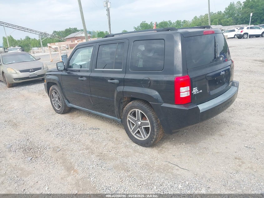 2008 JEEP PATRIOT VIN: 1J8FF28W98D798783