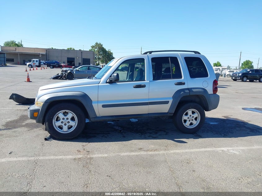 2006 JEEP LIBERTY VIN: 1J4GK48K06W152835