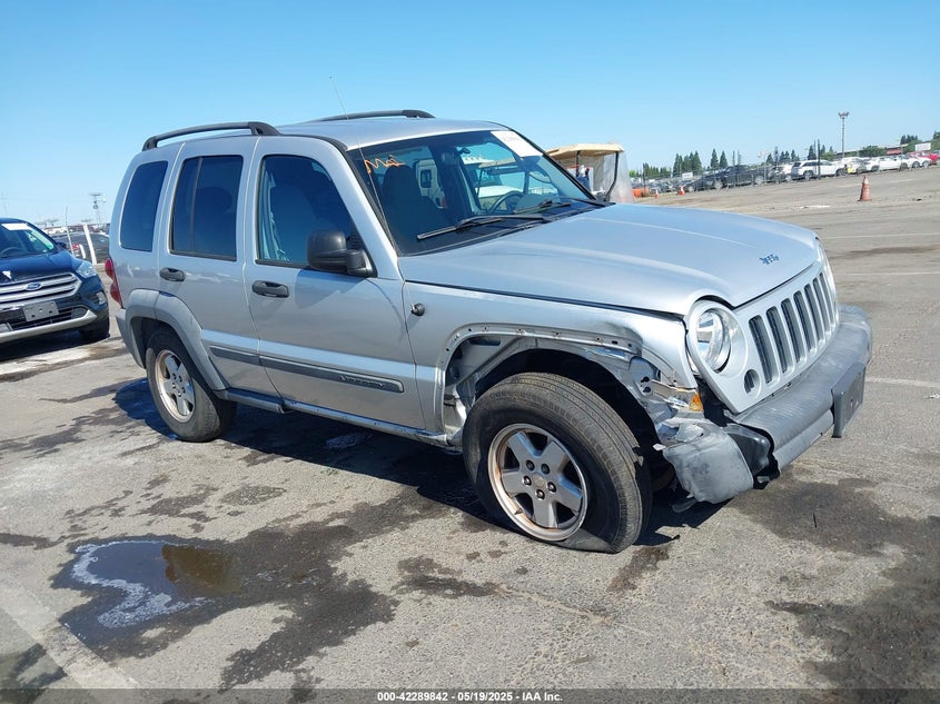 2006 JEEP LIBERTY VIN: 1J4GK48K06W152835
