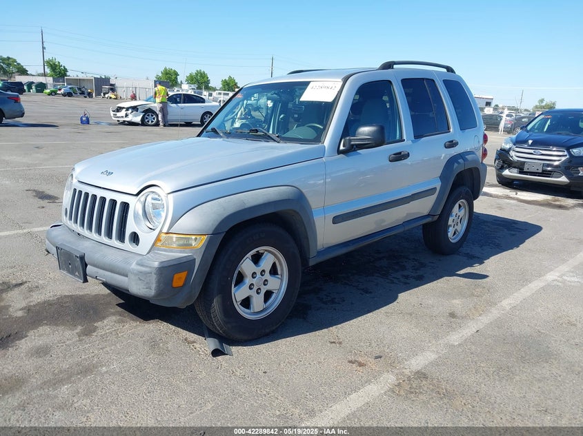 2006 JEEP LIBERTY VIN: 1J4GK48K06W152835
