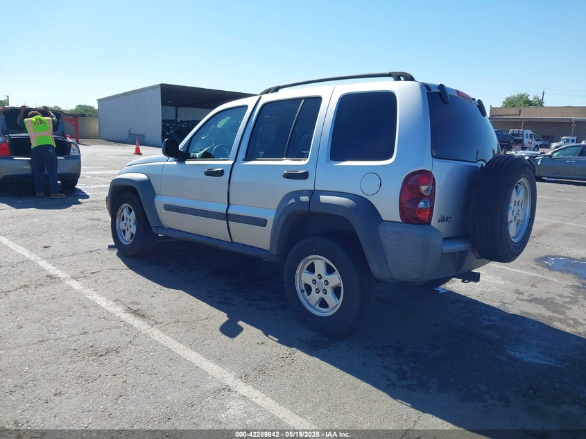 2006 JEEP LIBERTY VIN: 1J4GK48K06W152835