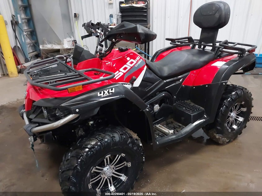 VIN: LCELDTS9XJ6003047 2018 CFMOTO CFORCE 500 HO