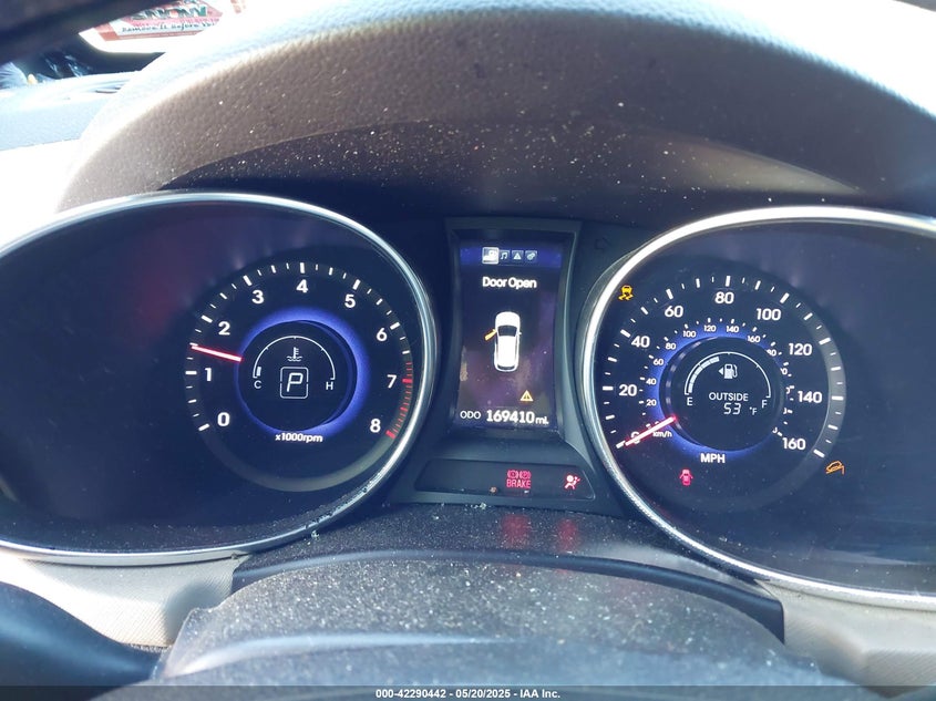 2013 HYUNDAI SANTA FE LIMITED - KM8SRDHF5DU008765