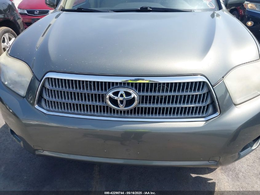 2008 Toyota Highlander Hybrid Limited VIN: JTEEW44A682014110 Lot: 42290744