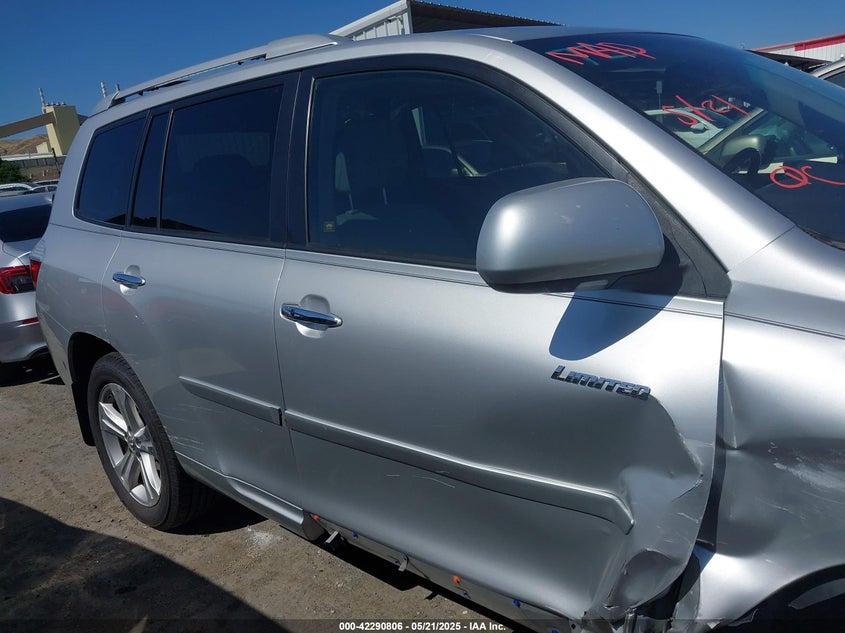 2008 TOYOTA HIGHLANDER VIN: JTEES42A682012291