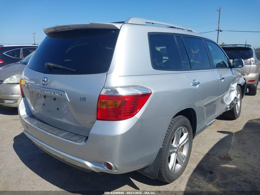 2008 TOYOTA HIGHLANDER VIN: JTEES42A682012291