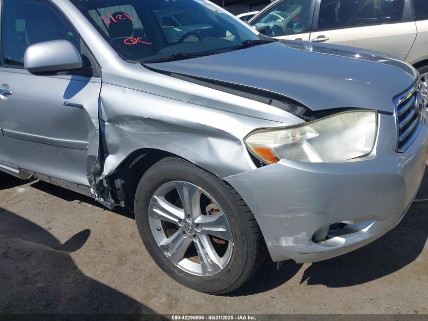 2008 TOYOTA HIGHLANDER VIN: JTEES42A682012291